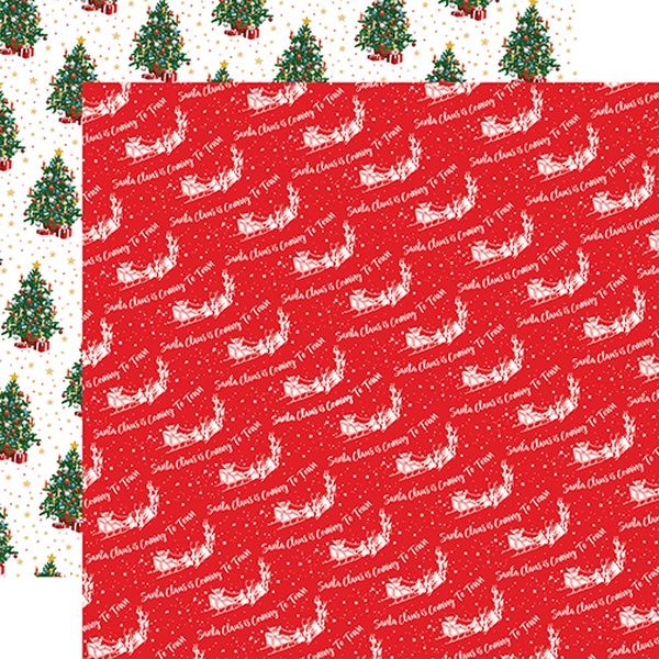Carta Bella Dear Santa: Santa And His Reind