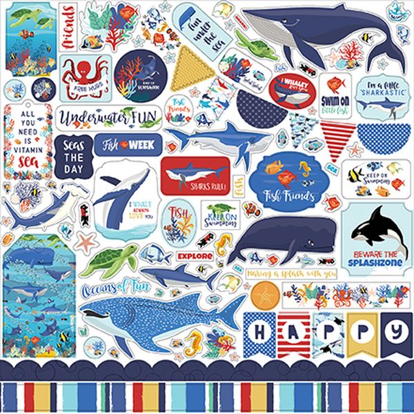 Fish Are Friends Element Sticker