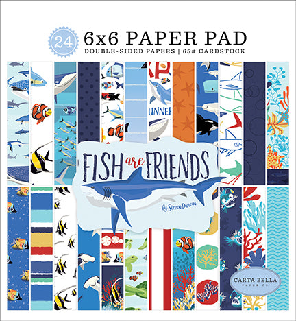 Echo Park DISC - Fish are Friends 6x6 Paper Pad