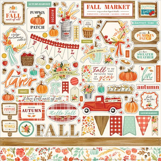 Fall Market Element Sticker