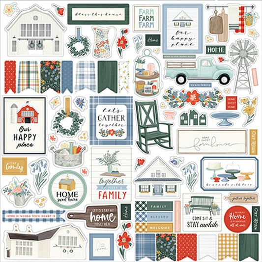 Farmhouse Summer Stickers