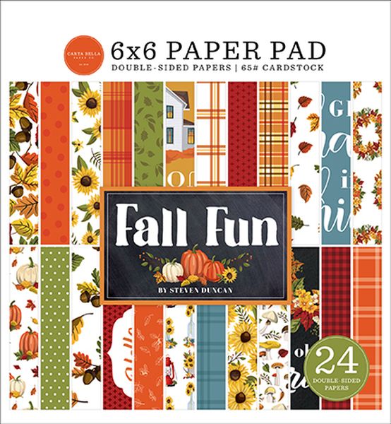 DISC - Echo Park Fall Fun 6x6 Pad