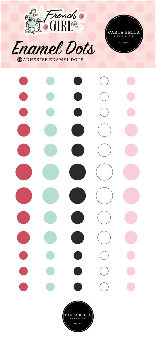 Carta Bella French Girl Enamel Dots
