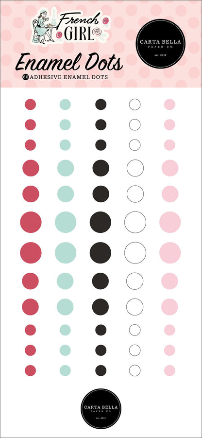 Carta Bella French Girl Enamel Dots