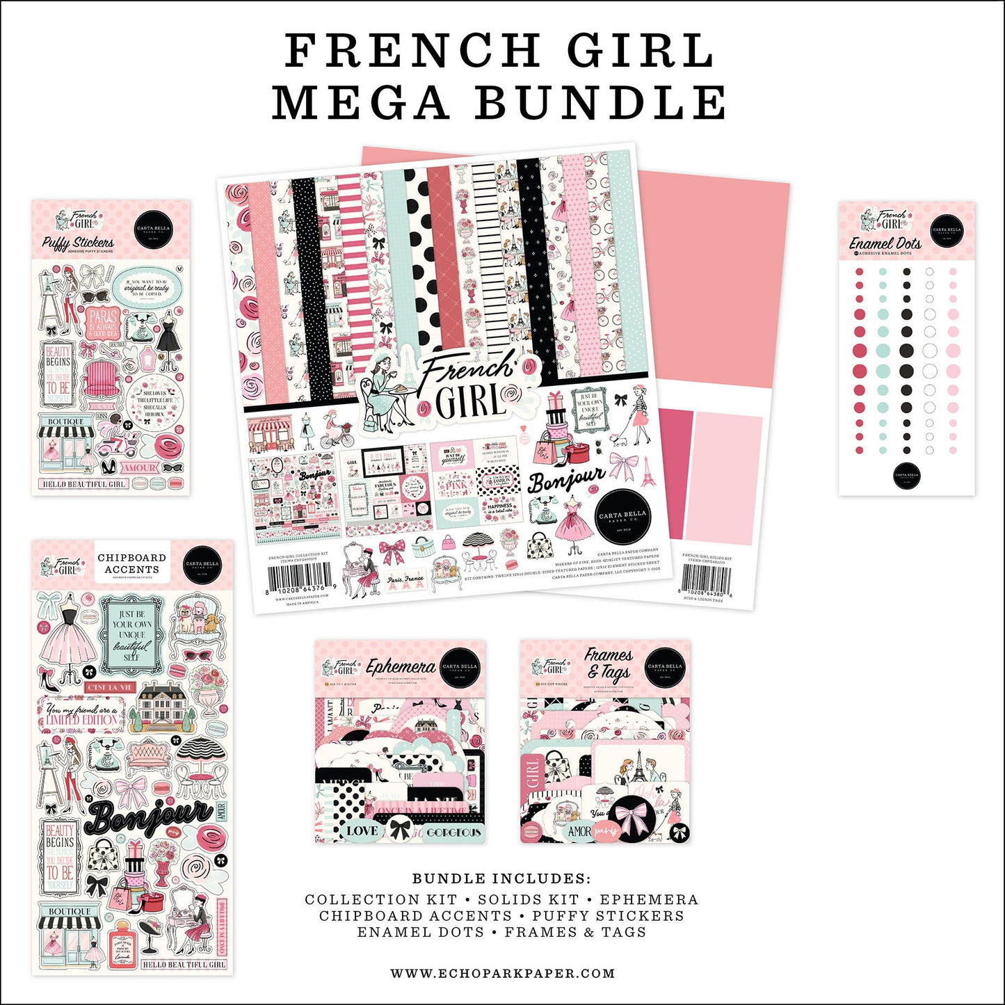 Carta Bella French Girl Mega Bundle