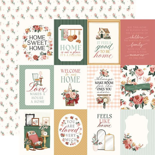 Echo Park Feels Like Home: 3x4 Journaling Cards