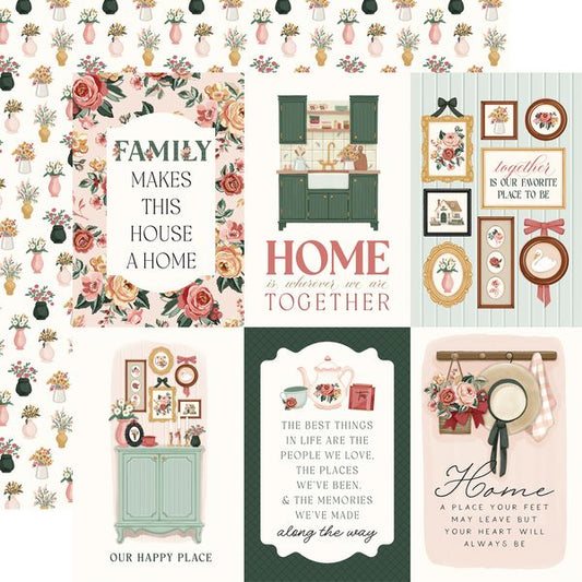 Echo Park Feels Like Home: 4x6 Journaling Cards