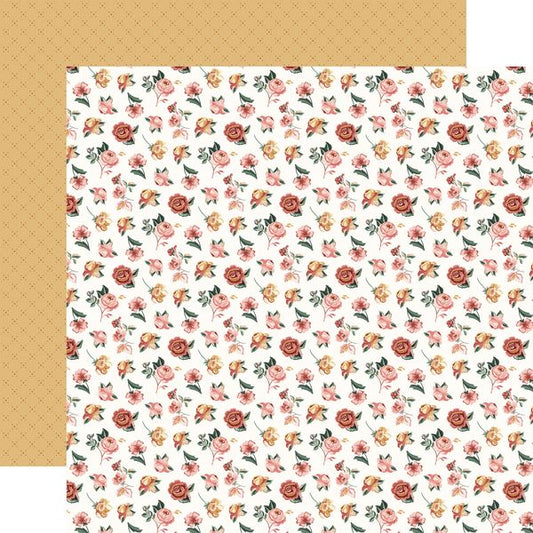 Echo Park Feels Like Home: Vintage Roses DS Paper
