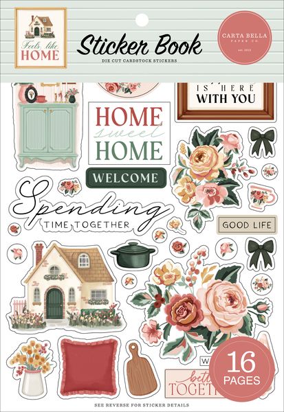 Echo Park Feels Like Home Sticker Book