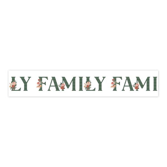 Echo Park Feels Like Home: Family Word Washi Tape