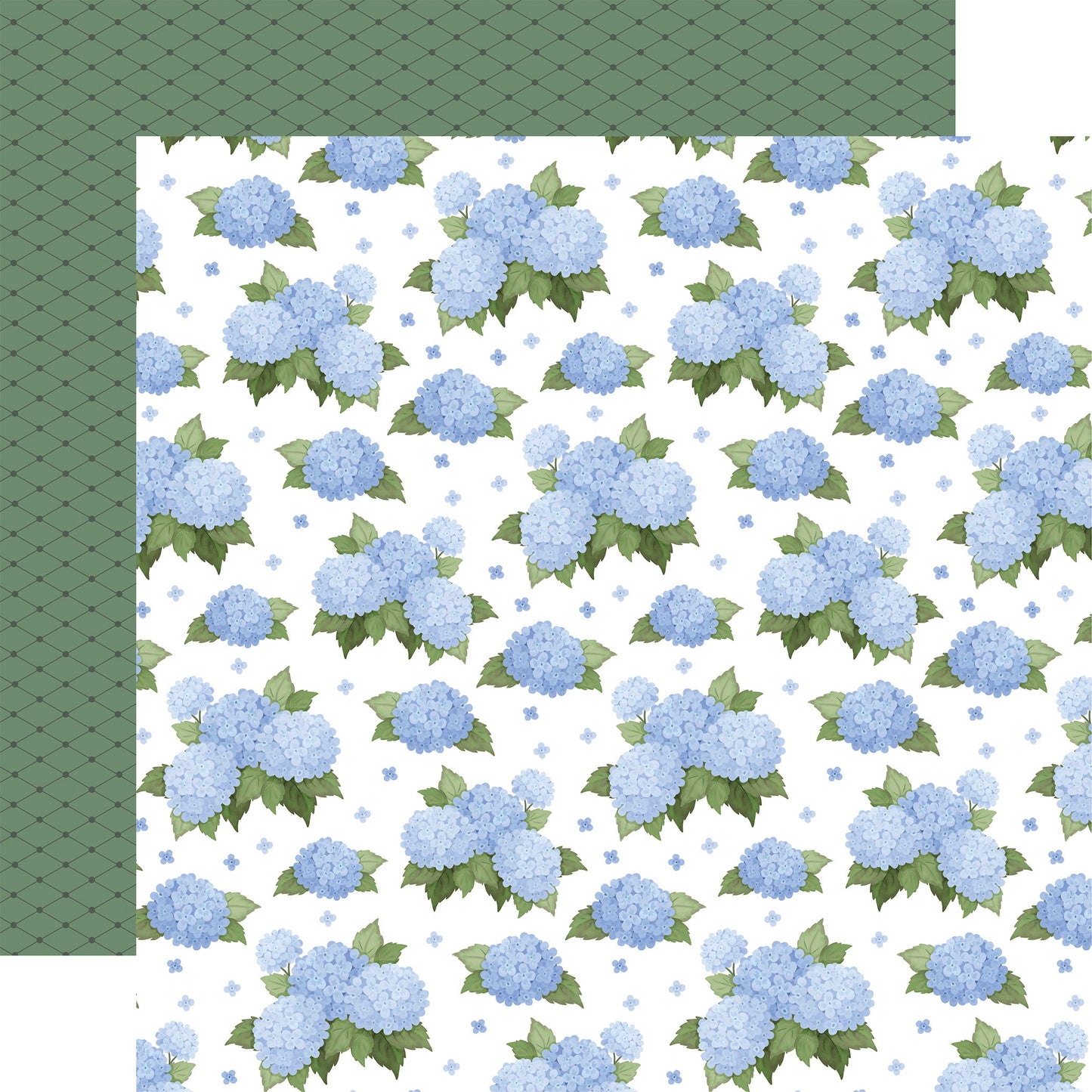 Carta Bella Flower Shoppe: Happy Hydrangeas DS Paper (1 Sheet)
