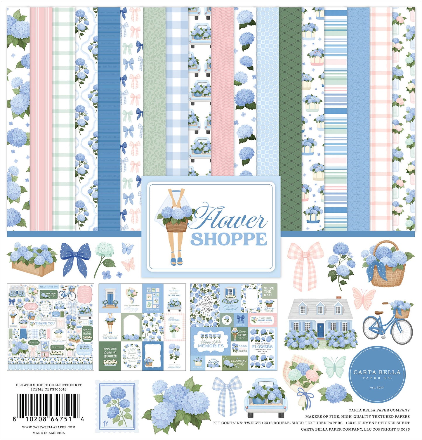 Carta Bella Flower Shoppe Flower Shoppe Collection Kit