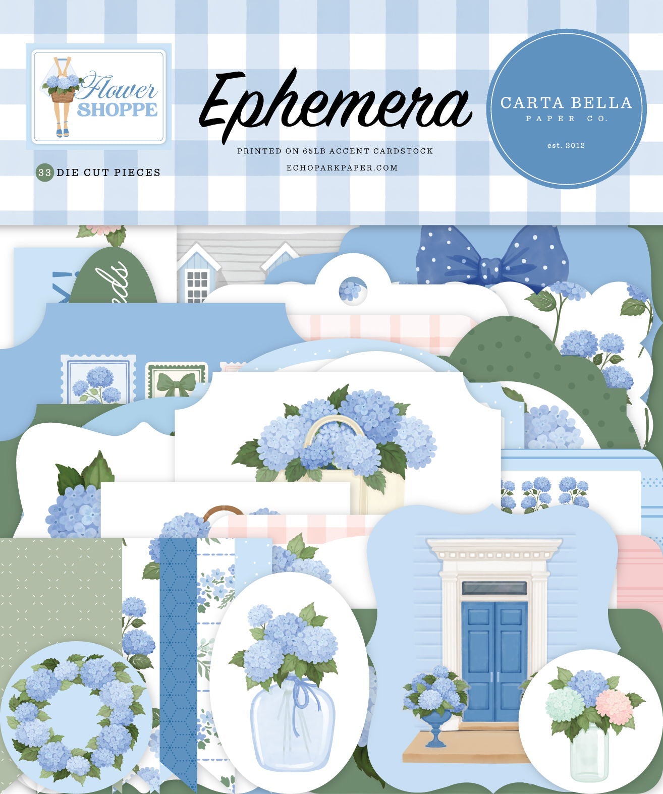 Carta Bella Flower Shoppe Flower Shoppe Ephemera
