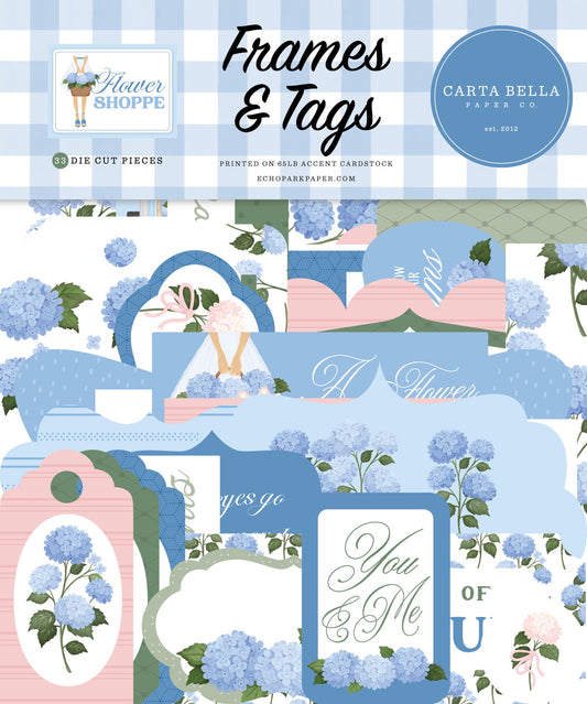 Carta Bella Flower Shoppe Flower Shoppe Frames & Tags