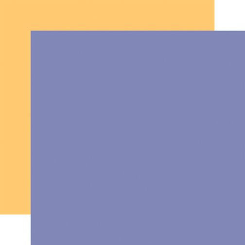 Purple / Yellow 12x12 Coordinating Solid
