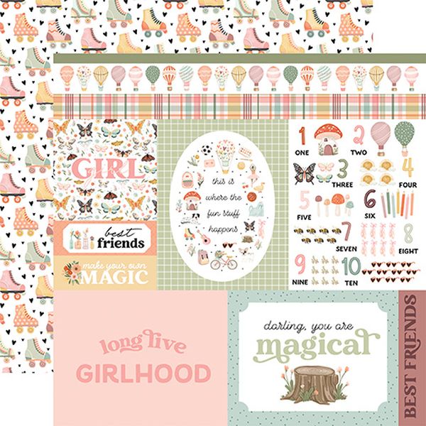 Carta Bella That's My Girl Multi Journaling Cards