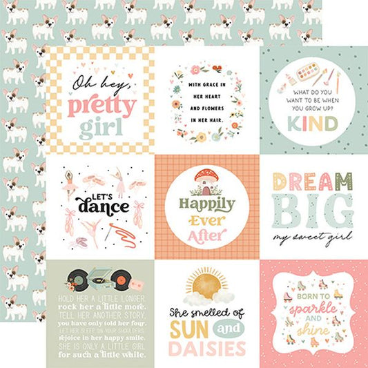 Carta Bella That's My Girl 4x4 Journaling Cards