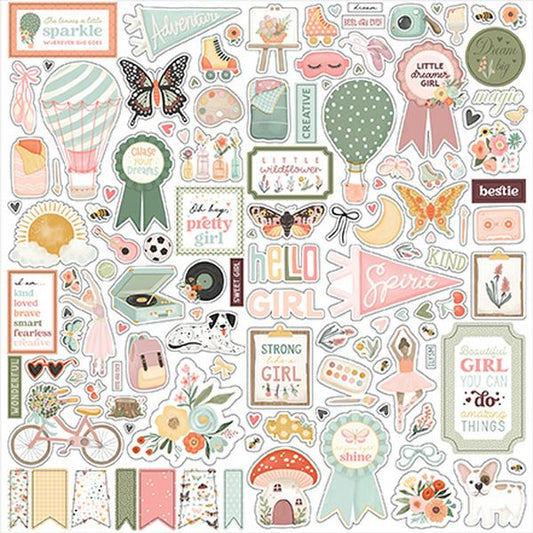 Carta Bella That's My Girl Element Sticker