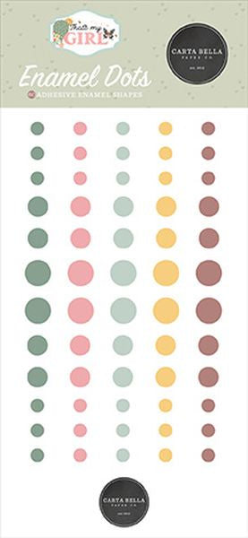Carta Bella That's My Girl Enamel Dots