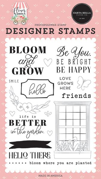 Bloom and Grow Stamps