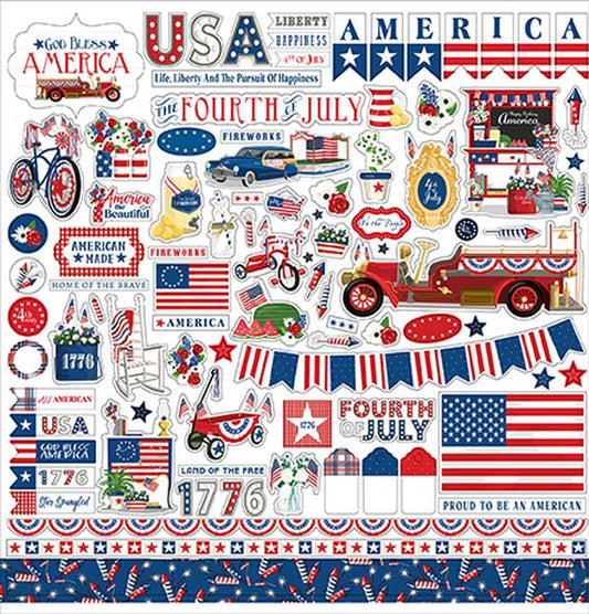 God Bless America Sticker