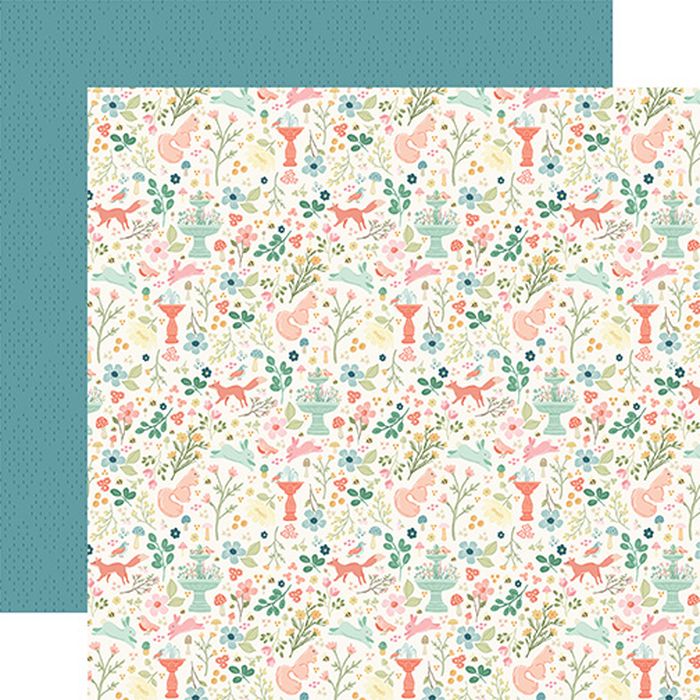 Secret Garden Garden Critters 12x12 DS Patterned Paper (1 Sheet)