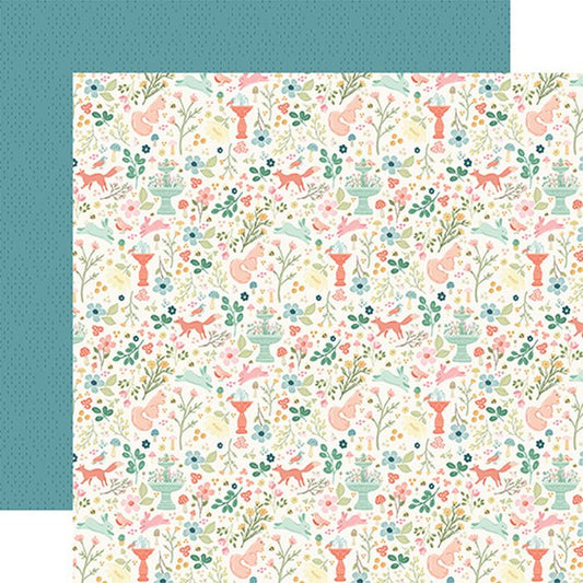 Secret Garden Garden Critters 12x12 DS Patterned Paper (1 Sheet)