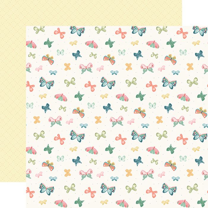 Secret Garden Butterfly Beauty 12x12 DS Patterned Paper (1 Sheet)