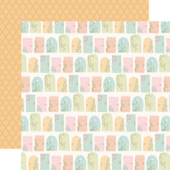 Secret Garden Secret Garden Doors 12x12 DS Patterned Paper (1 Sheet)