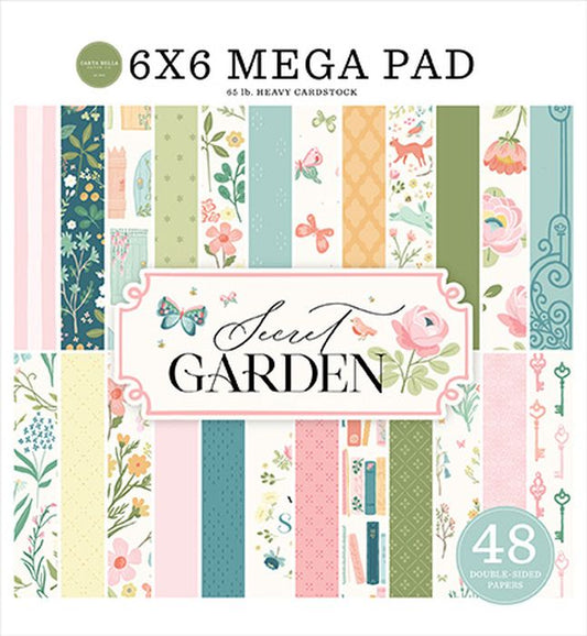 Carta Bella Secret Garden Cardmakers 6X6 Mega Pad