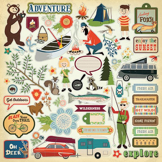The Great Outdoors Element Sticker