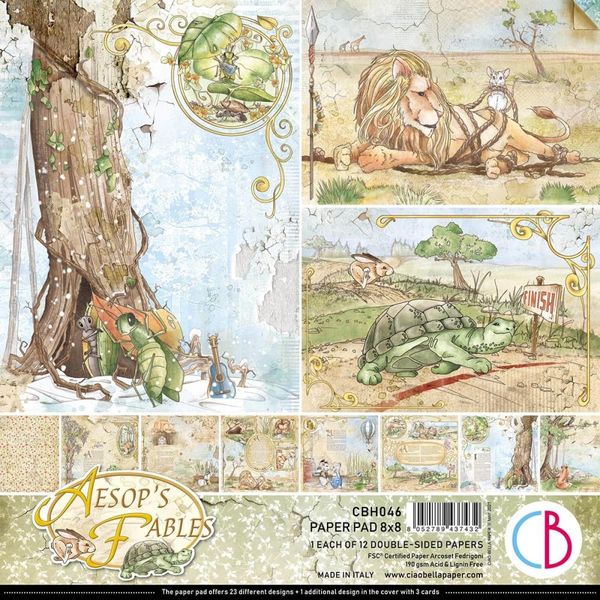 Aesop's Fables: 8x8 Pad