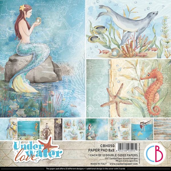 Underwater Love 8x8 Pad