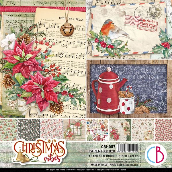 Christmas Vibes 8x8 Pad