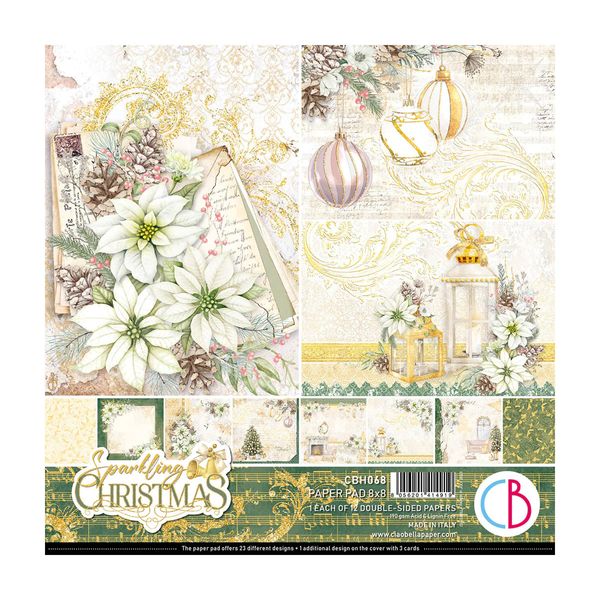 Sparkling Christmas 8x8 Pad