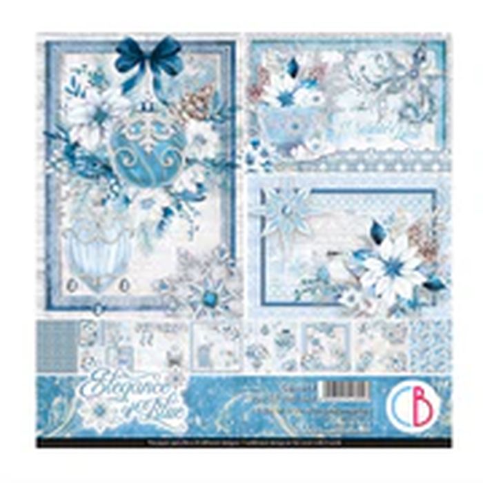 Ciao Bella Elegance of Blue Pad 8"x8"