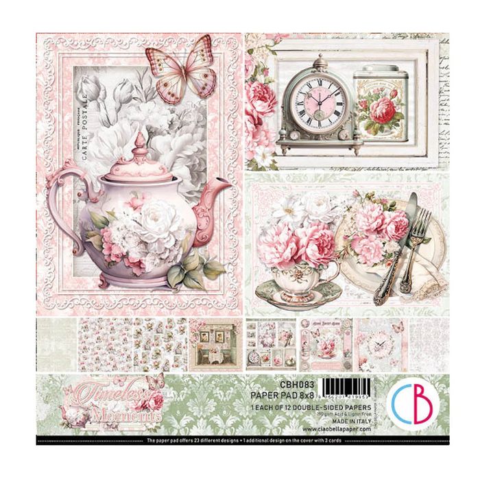 Ciao Bella Timeless Moments  Pad 8"x 8" 12/Pkg