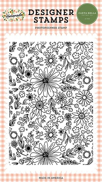Homemade Floral Background
