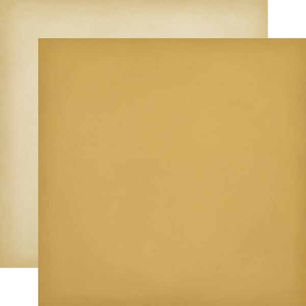 Carta Bella  Honey Bee: Dk. Yellow / Cream 12x12 DS Coordinating Solid Paper