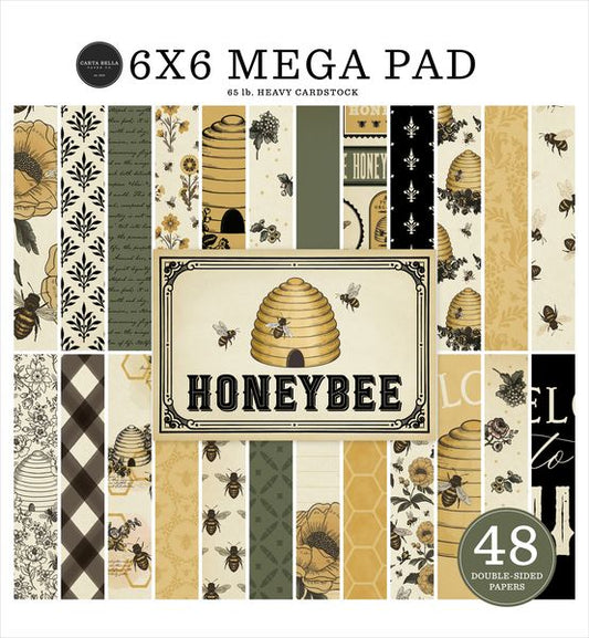 Carta Bella  Honey Bee Cardmakers 6X6 DS Patterned Paper Mega Pad