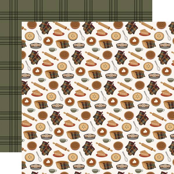 Carta Bella Here Comes Autumn: Harvest Baking Days 12x12 DS Paper (1 Sheet)