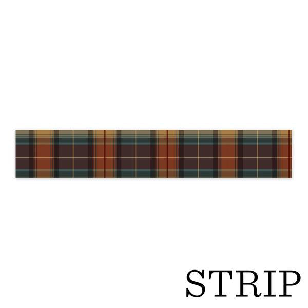 Carta Bella Here Comes Autumn: Pumpkin Patch Plaid Washi Tape