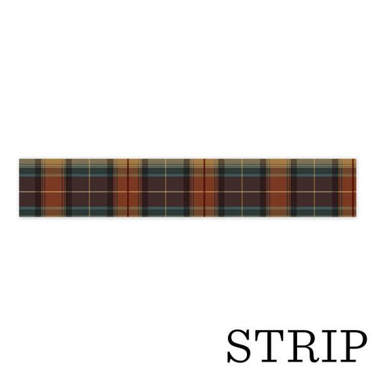 Carta Bella Here Comes Autumn: Pumpkin Patch Plaid Washi Tape