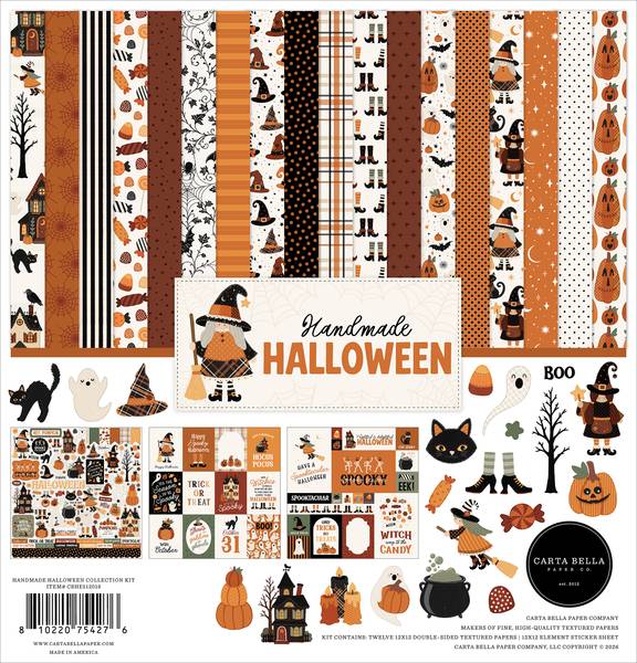 Carta Bella Handmade Halloween Collection Kit