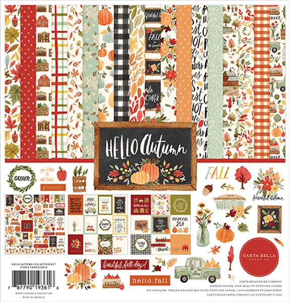 Carta Bella Hello Autumn Collection Kit