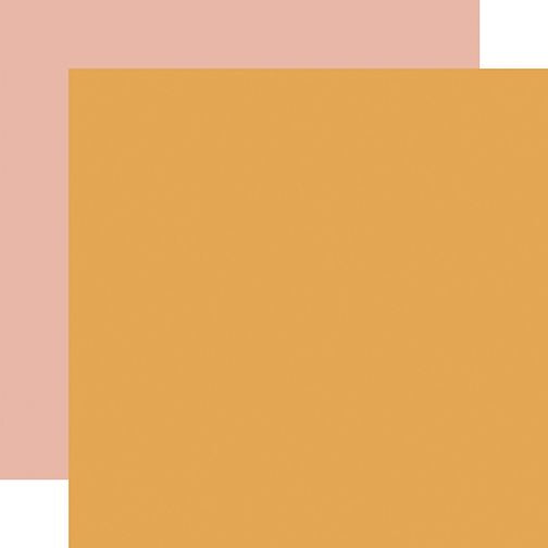 Carta Bella Harvest Double-Sided Cardstock 12"X12"-Yellow/ Pink