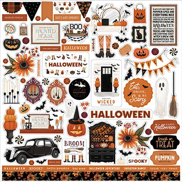 Halloween 12X12 Stickers