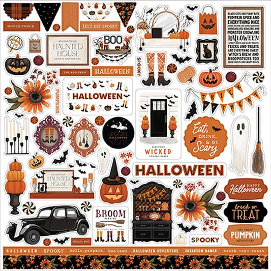 Halloween 12X12 Stickers