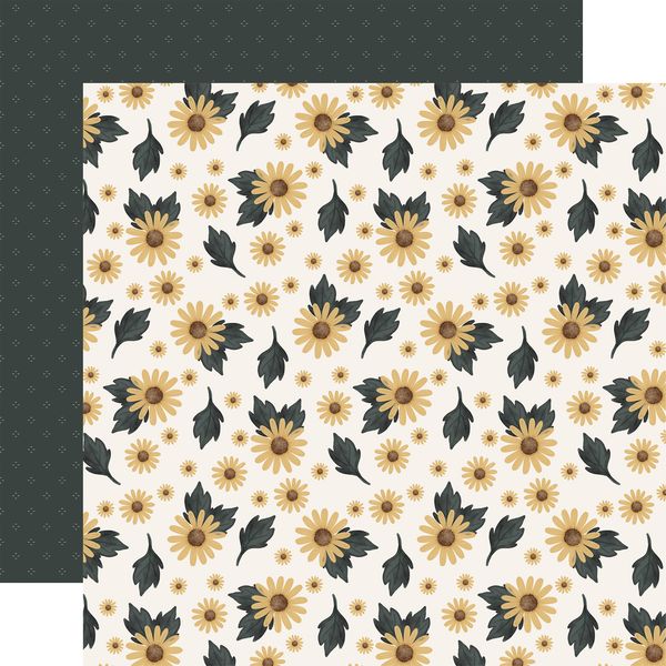 Carta Bella  It's Autumn: Fall Flowers 12x12 DS Patterned Paper