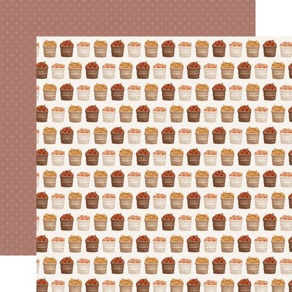 Carta Bella  It's Autumn: Harvest Bushels 12x12 DS Patterned Paper